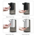 thumbnail image 3 of Automatic Soap Dispenser 600mL Infrared Motion Sensor Touchless Soap Dispenser Battery Operated Desktop Wall Mounted Sanitary Infrared Soap Dispenser for Home Kitche Toilet Office Hotel, 3 of 8