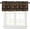 Bookcase 2, variant on Mushroom Kitchen Valance,Spring Floral Vintage Woodland Plants Botanical Mushroom Floral Star Moon Kitchen Valance Rod Pocket Basement Window Curtain Drapes Short Topper Small Tier Cafe Drape