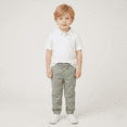 thumbnail image 6 of Ben Sherman Clothes Boys’ 2-Piece Tech Polo Pant Outfit Set – Includes Short Sleeve Polo Shirt & Pants, Comfortable Everyday Clothing for Little & Big Boys Sizes (4-14), 6 of 9