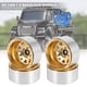 thumbnail image 4 of 4 Piezas Llantas de Cubo de Rueda Deep Dish Wagon Metal 1,9 Beadlock para 1/10 RC Tractor Axial SCX10 90046 para Traxxas TRX4 RC4WD D90, 4 of 9