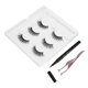 thumbnail image 2 of Delineador de ojos autoadhesivo Delineador de ojos líquido con agua Pestañas postizas Pinzas Juego de herramientas de maquillaje (Caja verde E25), 2 of 5