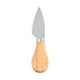 thumbnail image 3 of Juego de cuchillos para queso de acero inoxidable 4 piezas | Mango de madera | Cortador de crema y cuchillo para pizza | Empuñadura ergonómica | Cuchillas forjadas duraderas | Fácil limpieza, 3 of 8