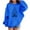 Blue, variant on Lorytime Hoodies for Teen Girls Boys Christmas Tree Sweatshirt Long Sleeve Tops Drop Shoulder Cute Pullover Black 4 Years