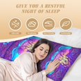 thumbnail image 4 of Disketp Elephant in Tribal Style Print Body Pillow Cover - Super Soft 20x54 Body Pillow Case,Long Side Hidden Zipper, 4 of 8
