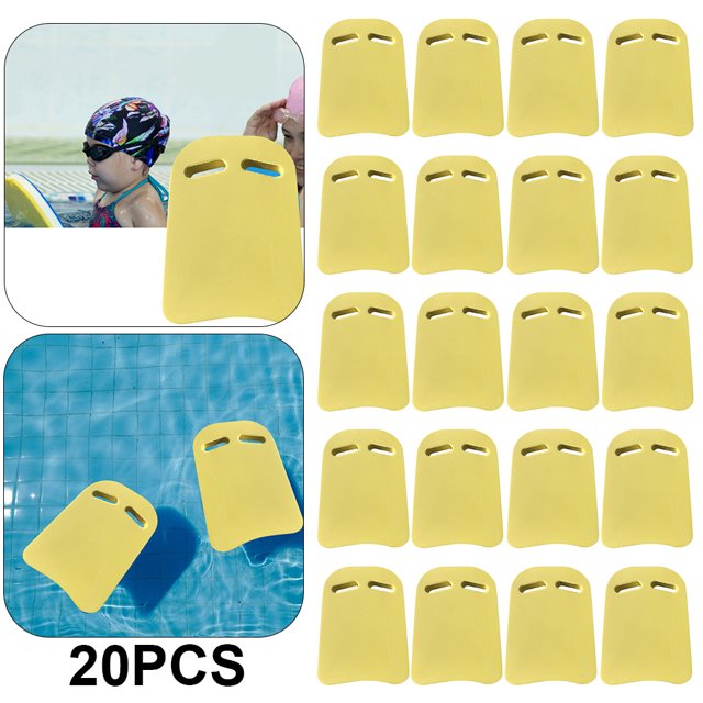 Adultos Natación Tranning Aid U-Shape Kickboard Tabla flotante (Amarillo)