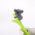 thumbnail image 1 of IKemiter Stylo Mignon Ours Forme Stylo Encre Noire Papeterie Accessoire de Bureau d'École, 1 of 6