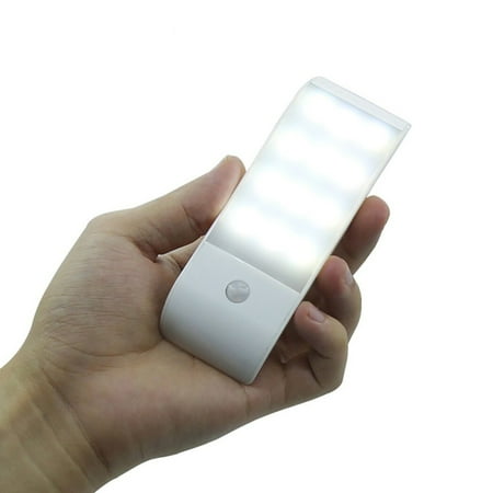

Hloma Rechargeable USB 12 LED PIR Motion Sensor Induction Night Light Cabinet Lamp