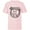 Soft Pink, variant on Marvel Studios’ I Am Groot Cute Little Scamp - Short Sleeve T-Shirt for Kids - Customized-White