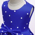 thumbnail image 4 of Girls Polka Dot Flower Dress Princess Wedding Birthday Halloween Ball Gown, 4 of 6
