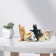 thumbnail image 4 of 6 / Set Funny Figuras Estatuas Figuras De Animales Regalos De Aprendizaje Macarena Estatuilla de coche, 4 of 8