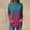 Hot Pink plus size fall long sleeve tops a1, variant on thefmos Women Plus Size Fall Winter Long Sleeve Round Neck Loose Pullover Tops Gradient Casual Blouses Cozy Sweatshirt for Daily Wear Trendy, Mint Green S