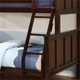 thumbnail image 3 of Furniture of America Cory Wood Twin over Full Bunk Bed in Dark Walnut, 3 of 4