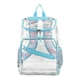 thumbnail image 2 of Eastsport Unisex Clear Top Loader Backpack, Spring Floral, 2 of 6
