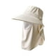 thumbnail image 4 of Sombrero de gorro de pescado sombrero playa transpirable sombrero de verano de verano sombrero de protección solar sombrero ancho de borde para Beige, 4 of 10