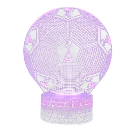 

Clearance! JWDX Small Book Lamp Book Lights Promotion Football Team Logo Night Light 3D Remote Control Lamp Creative Colorful Led 16 Color Remote Control Table Lamp Children s Gift Lamp J