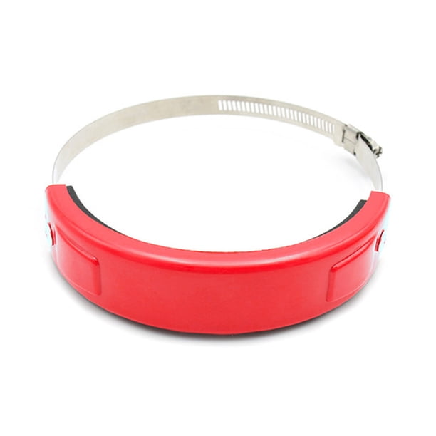 Protector de Escape Kenally Universal para Motocicleta Tubo de Bicicleta de Tierra Cierre de Acero Inoxidable Silicona