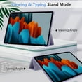 thumbnail image 4 of Smart Case For Samsung Galaxy Tab S8 2022 11"Tablet Cover SM-X700/X705 Tri-fold Stand Fundas Samsung Tab S7 11 S9 T870/T875 Capa Black S9 11 S9 FE 11 inch, 4 of 6