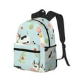 thumbnail image 2 of Daiia Cute Cows School Backpack for Men Women, Unisex Large Waterproof Bookbag Schoolbag Casual Daypack for High School/College/Teens/Travel/Work Black, 2 of 8