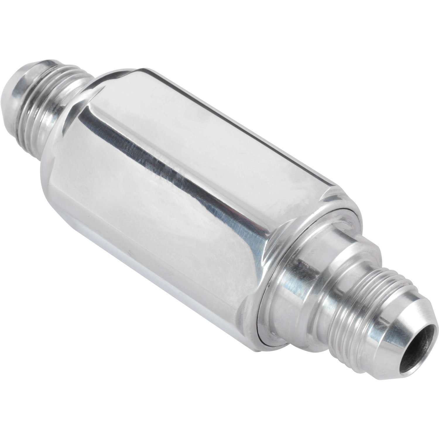 JEGS 15038 Compact Billet InLine Fuel Filter