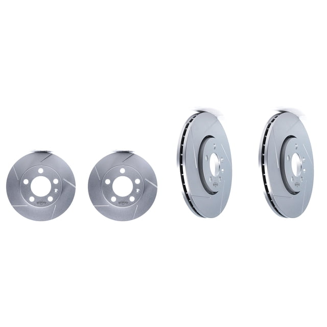 Set 4 Discos Ranurados Jetta 2001 A 2003 Volkswagen L4 1.8L DYNAMIK .