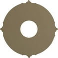 thumbnail image 5 of Ekena Millwork 12 3/4"OD x 4"ID x 1/2"P Attica Ceiling Medallion (Fits Canopies up to 4"), 5 of 12