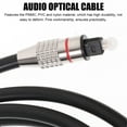 thumbnail image 3 of BESTYASH 1Pcs Signal Transmission Without Loss Optical Audio Cable For Audio Devices Black 150X1.1cm, 3 of 8