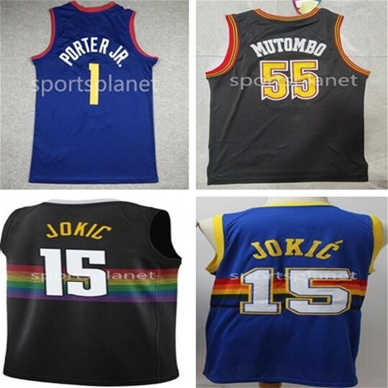 NBA_ Jersey Wholesale Custom Men Denver''Nuggets''Jokic Jamal