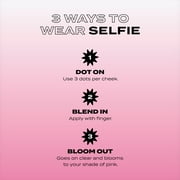 Hard Candy Selfie Cheek Tint, Universally Flattering Blush, Clear
