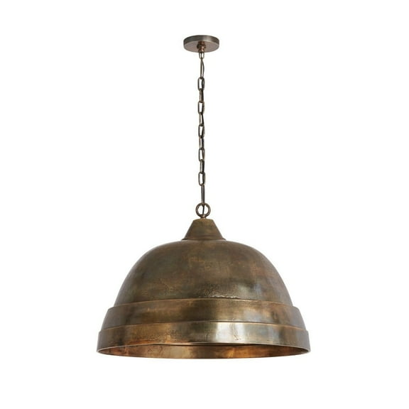 1 Light Pendant In Urban/Industrial Style 20 Inches High X 28 Inches Wide-Oxidized Brass Finish Capital Lighting 335313Xb