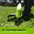 thumbnail image 3 of Greenworks 24V 12" String Trimmer with (1) 3.0 Ah Battery and Charger, ST1222A1, 3 of 15