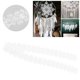 thumbnail image 4 of Sequins Lace Ribbon, Wedding Lace Ribbon Silver Sequins Lace Beautiful Pattern  For Scrapbooking ANGGREK Lace Ribbon Decoration, 4 of 8