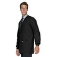 thumbnail image 3 of Landau Essentials Relaxed Fit 5-Pocket Snap-Front Scrub Jacket for Men 7551, 3 of 6