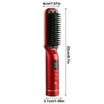 thumbnail image 2 of TOOPTY Rotating Heating Brush Warm Brush Hair Dryer Heated Brushing Brush Heated Styling Brush With Two Replacement Heads, 2 of 9