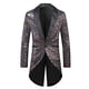 thumbnail image 4 of Traje de lentejuelas de moda de otoño e invierno para hombre, traje de un botón, esmoquin X49, corte a medida, 4 of 5