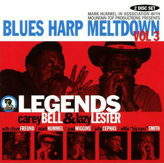 Various Artists - Blues Harp Meltdown, Vol. 3: Legends - Blues - CD