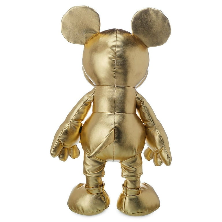 Gold plush mickey sale