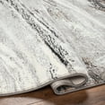 thumbnail image 5 of Hauteloom Glain Living Room, Bedroom Area Rug - Gray, Black - 4' x 6', 5 of 6