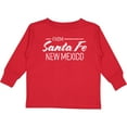thumbnail image 3 of Inktastic From Santa Fe New Mexico in White Distressed Text Boys or Girls Long Sleeve Toddler T-Shirt, 3 of 5