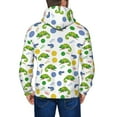 thumbnail image 5 of Zip Up Hoodies for Men - Cute Chameleon Lizard Frog Long Sleeve Comfrt Men'S Fashion Hoodies & Sweatshirts, Jackets for Men Hoodies Pullover Clothing Clothes with Pouch, 5 of 5