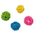 thumbnail image 2 of 10pcs Rattan Ball Bird Toy DIY Accessory Toy for Cockatoo Rattan Parrot Budgie Parakeet 4cm, 2 of 8