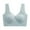 Light Blue, variant on Bras for Women's Fixed Cup Ice Silk Back Gathered Without Steel Ring Comfortable And Sexy Bra For Sports Sleep on Clearance Black XL