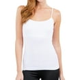 thumbnail image 2 of Women's Cropped Cami Tank with Adjustable Spaghetti Straps 2-Pack, 2 of 4