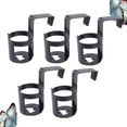 thumbnail image 4 of HLONK5pcs Car Interior Hanging Rack Drinks Holder Plastic Universal Beverage Cup Holder Drink Bottle Rack, 4 of 6