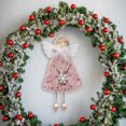thumbnail image 5 of Navidad lindo colgante muñecas ángel niña juguete decoraciones fiesta año nuevo hogar DIY, 5 of 5
