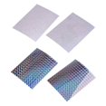 thumbnail image 1 of 4 Piezas De Señuelo De Pesca Holográfica DIY Adhesivo Reflectante Prisma Señuelo Haciendo Artesanía 3D, 2 Colores Sharpla Cinta de señuelo de la pesca, 1 of 8