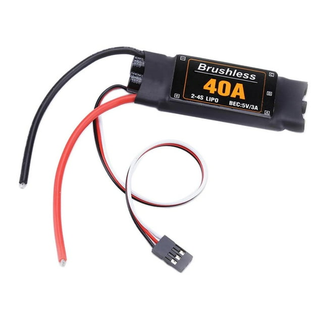2-4S Lipo 40A ESC sin Escobillas Para Piezas de Aviones No Tripulados RC