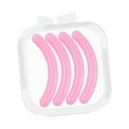 thumbnail image 5 of 4 Pieces Eyelash Curler Refills Easy to Install Long Last Soft Makeup Tools pink, 5 of 8