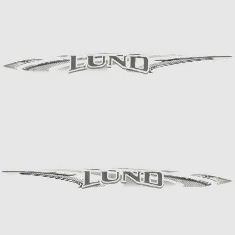 Lund Boat Graphic Logo Decal Set 2198114 | 67 1/4 x 5 1/4 Inch 2198115
