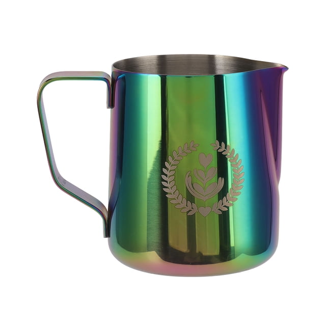 Jarra Para Espumar Leche Taza Para Vaporizador Jarra Para Vapor Taza Para Espumar Accesorios Para Máquinas De Café Milk Frothing Jarra Jarra Acero Inoxidable 350ml Espumador ANGGREK Otros