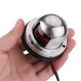 thumbnail image 3 of Qiilu Marine Boat 12V/24V Stainless Steel Red&Green LED Navigation Signal Light Lamp Yacht Accessory, Navigation Signal Light,Navigation Light, 3 of 6
